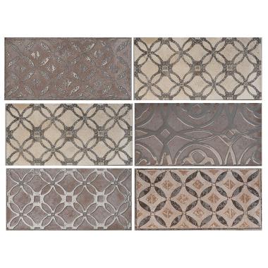 Riabita il cotto New Glam Cold Naturale Inserto S6 20x40