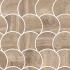 Reverso Noce Patinato Ret. Mosaico Wavy 28.4x28.4