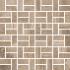 Reverso Noce Naturale Ret. Mosaico Bricks 2-5 30x30
