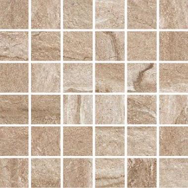 Duomo Noce Naturale Mosaico Tessera 5-5 30x30