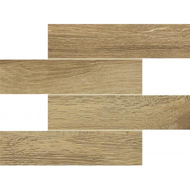 Planches de Rex Noisette Matte Ret. Modulo Listello Tessere 7.5-30 30x30