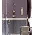 Душевая система Sbordoni Parigi встроенная, с термостатом, диаметр верхнего душа 300 мм Chrome