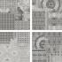 Riabita il cotto Pattern Grey Naturale Inserto S4 40x40