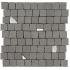 Studio 50 Peltro Naturale Ret. Mosaico Random 30x30