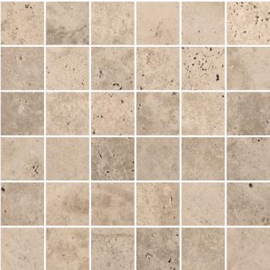In Falda Pietra Di Rapolano Naturale Mosaico Tessera 5-5 30x30