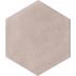 Materia Prima Pink Velvet Naturale Esagona 24x27.7