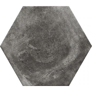 Miami Pitch Black Naturale Esagona 24x27.7