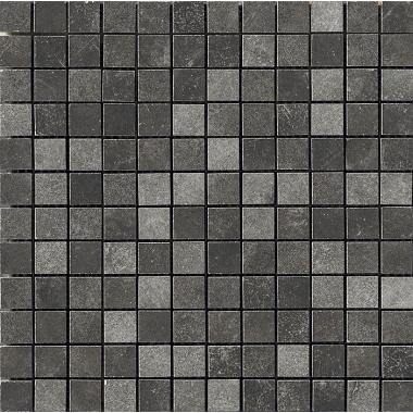 Miami Pitch Black Naturale Mosaico 2.2-2.2 30x30