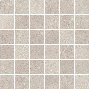 Materica Platino Naturale Ret. Mosaico Tessera 5-5 30x30