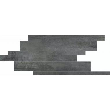 Rawtech Raw-coal Matte Ret. Modulo Listello Sfalsato 21x40