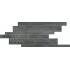Rawtech Raw-coal Matte Ret. Modulo Listello Sfalsato 21x40