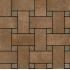 Approach Red Mix Nat Intreccio Toz. Brown 33.x33.3