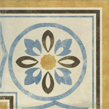 Via Emilia Rivalta Crema Fiore Naturale Angolo Greca 20x20
