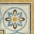 Via Emilia Rivalta Crema Fiore Naturale Angolo Greca 20x20