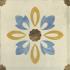 Via Emilia Rivalta Crema Fiore Naturale Inserto 20x20