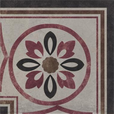 Via Emilia Rivalta Grigio Fiore Naturale Angolo Greca 20x20