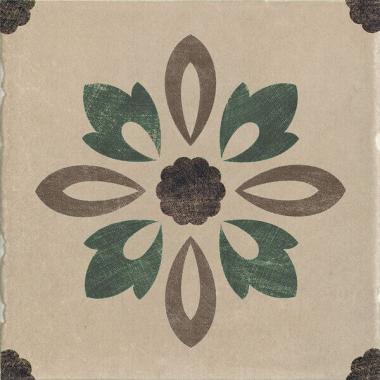 Via Emilia Rivalta Tortora Fiore Naturale Inserto 20x20