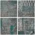 Studio 50 Rococo Green Naturale Ret. Inserto S4 30x30