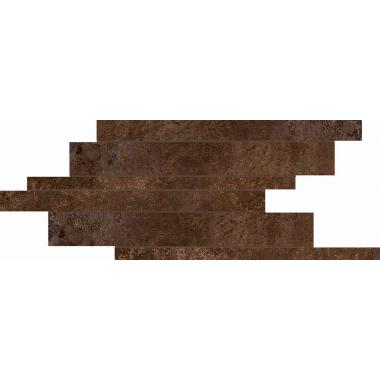 Flowtech Russet Naturale Ret. Modulo Listello Sfalsato 21x40