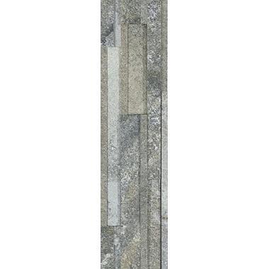Quartz Silver Strutturato Muretto Multispessore 15x61.4