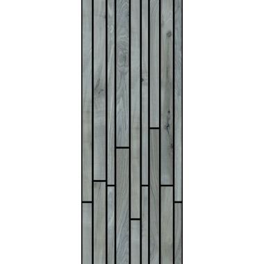 Hi-Wood Smoke grey Lucido Ret. Modulo Listello 15x40