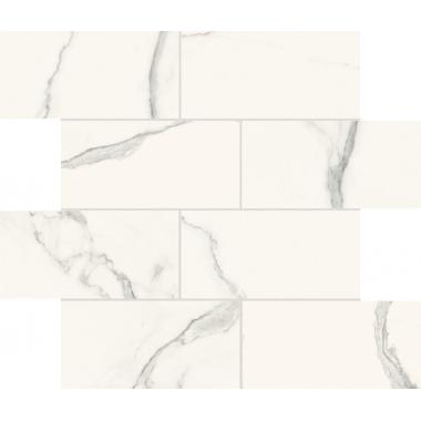 I Classici di Rex Statuario Glossy Ret. Muretto Tessere 7.5-15 30x30