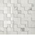 I Classici di Rex Statuario Mix Ret. Mosaico 3D Tessere 3-3 30x30