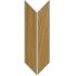Afromosia Tabacco Naturale Ret. Chevron 15.1x75