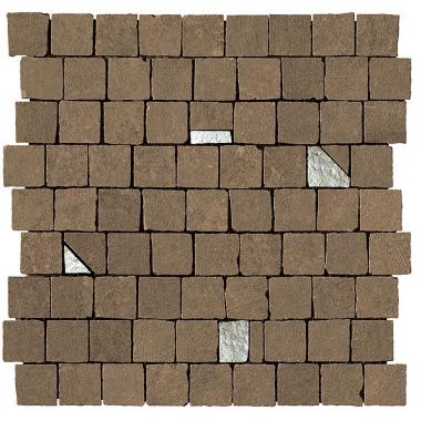 Studio 50 Terracotta Naturale Ret. Mosaico Random 30x30