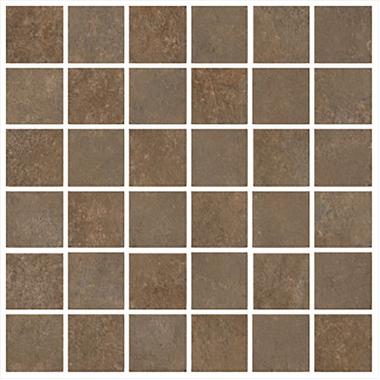 Studio 50 Terracotta Naturale Ret. Mosaico Tessera 5-5 30x30