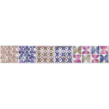 Cotto Vogue Texture Viola Nat. Formella S6 20x20