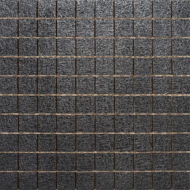 Fusion Titanium Liscia Lap. Ret. Mosaico (Tessere 3-3) 32.6x32.6 11mm