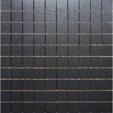 Fusion Titanium Strutturato Lap. Ret. Mosaico (Tessere 3-3) 32.6x32.6 11mm