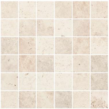 In Falda Travertino Navona Naturale Mosaico Tessera 5-5 30x30