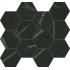 Anima Futura Unique Black 28.5x33 Composizione Esagono Lucidato Ret.