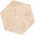 Aromas Vanilla Mat Ret. Giga Hexagon 120x120
