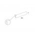 Argilla Vetiver Quartz Ret. Battiscopa Skirting 7.1x60