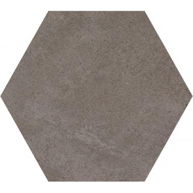 Elementa Warm Stone Mat Ret. Small Hexagon 16x18