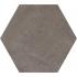 Elementa Warm Stone Mat Ret. Small Hexagon 16x18
