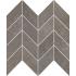 Elementa Warm Stone Mat Ret. Mosaic Chevron 30x30