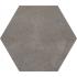 Elementa Warm Stone Mat Ret. Large Hexagon 31x36