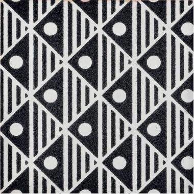 Key West Wave Black D Naturale 20x20
