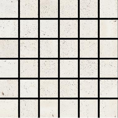 Reverso2 White Naturale Ret. Mosaico 5-5 30x30