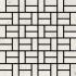 Reverso2 Black Naturale Ret. Mosaico Bricks 2-5 30x30