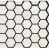 Reverso2 Black Naturale Ret. Mosaico Esagono 30x30