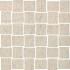 Concrete White Concrete Ret. Action Mosaic 30x30