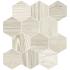 Craftsman Wood White Nat Esagona Mix 35x37.5