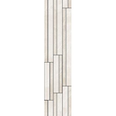 Elemental Stone White dolomia Naturale Ret. Modulo Listello 15x60