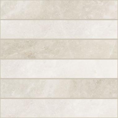 Rock Salt White gold Lucido Ret. Mosaico 3D 5-30 30x30