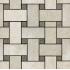 Approach White Mix Nat Intreccio Toz. Grey 33.x33.3